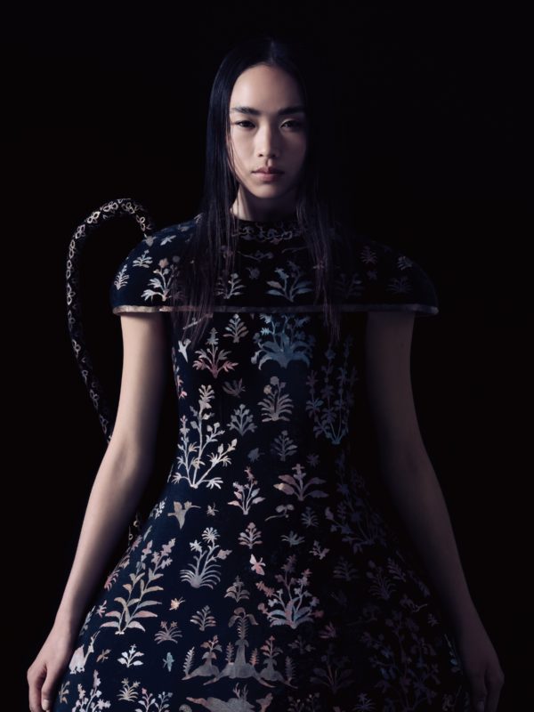 LACQUERED EWER SHOSOIN DRESS